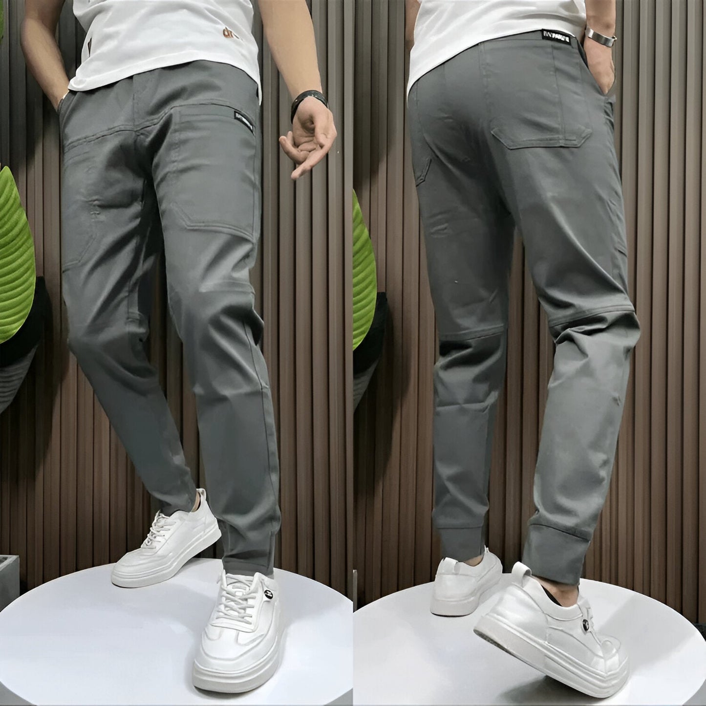 SINTIVO™ Stijlvolle Stretch Jogger Broek voor Heren