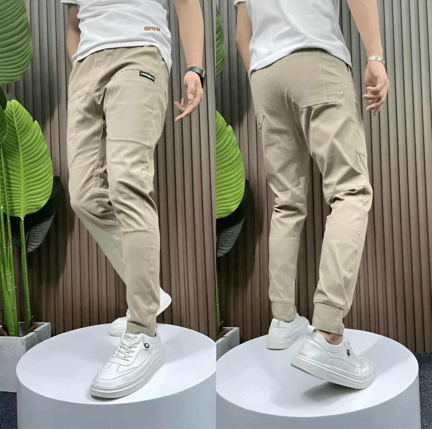 SINTIVO™ Stijlvolle Stretch Jogger Broek voor Heren