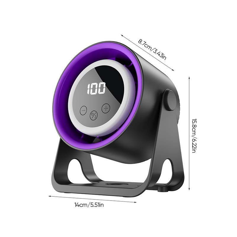 SINTIVO™ Moderne Bladloze Bureaufan