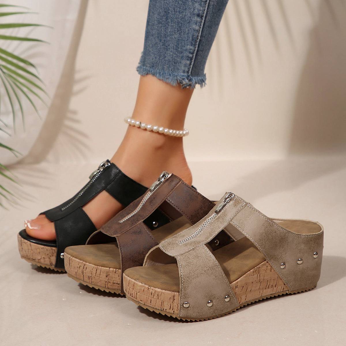 SINTIVO™ Zachte Pasvorm Modieuze Sandalen