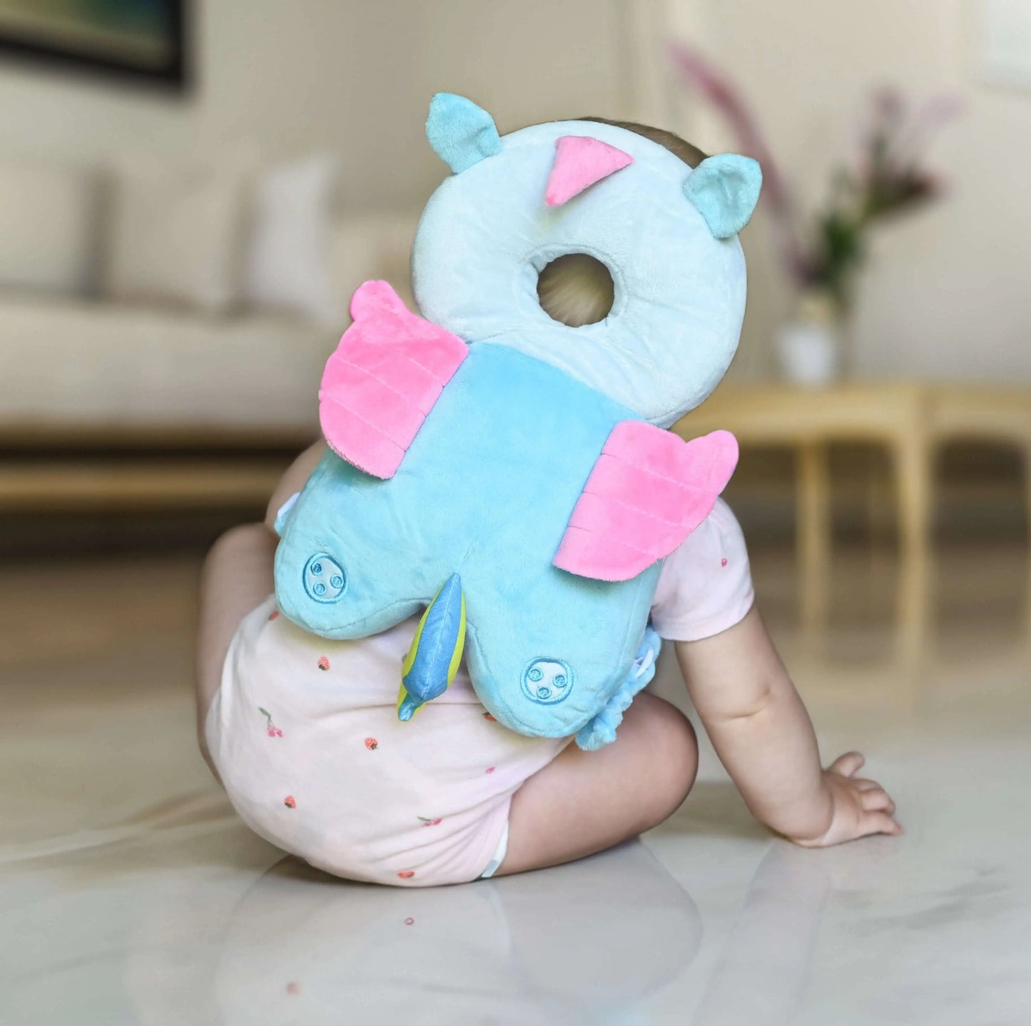 SINTIVO™ Baby Hoofd- en Rugbeschermingskussen