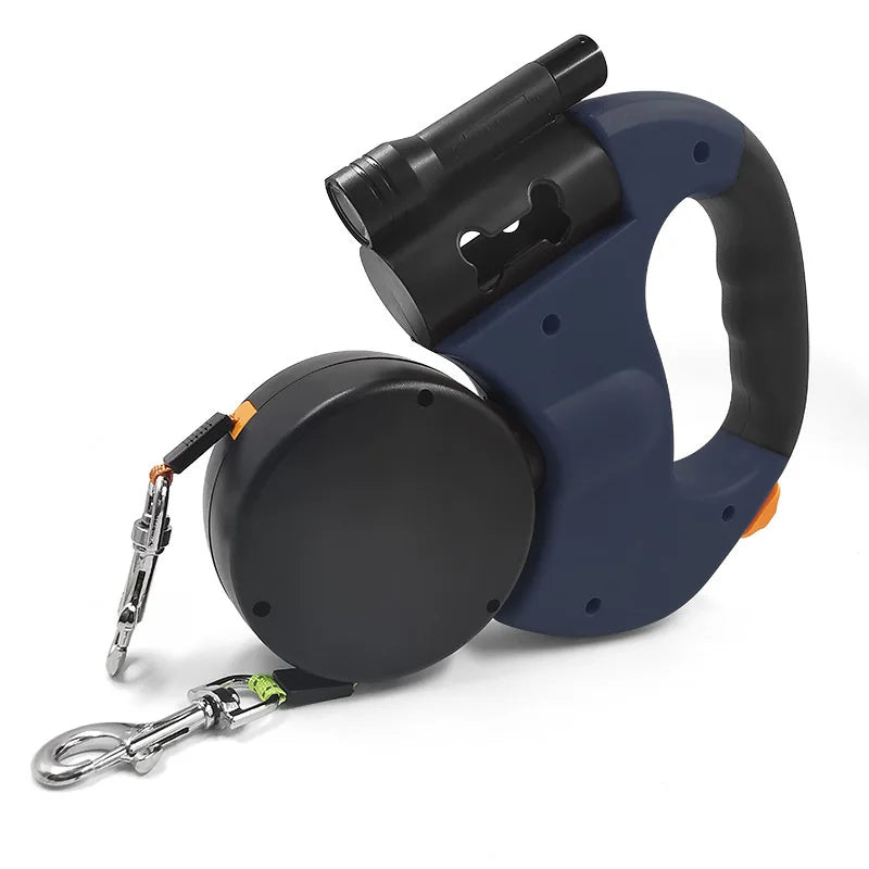 SINTIVO™  Uitschuifbare Dubbele Hondenriem